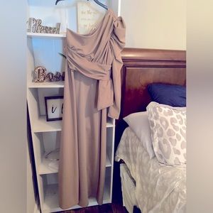 Tan beautiful blouse size L